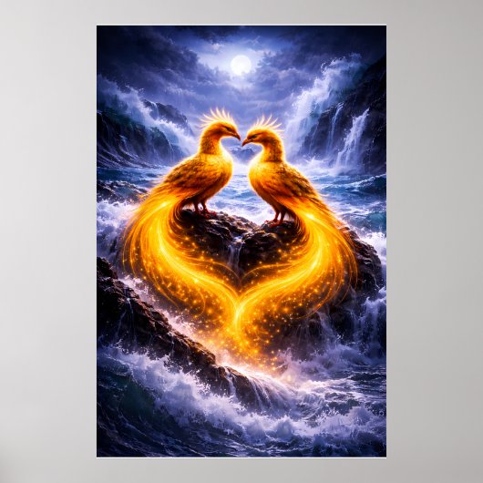 Poster Phoenix jumeaux de lumière éternelle (Devant)