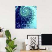 Poster Phoenix - LA SPIRALE BLUE (Bureau à domicile)