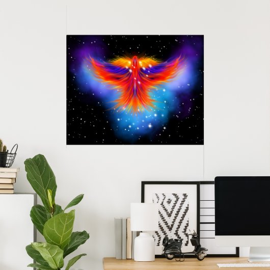 Poster Phoenix Nebula (Bureau à domicile)