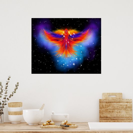 Poster Phoenix Nebula (Cuisine)