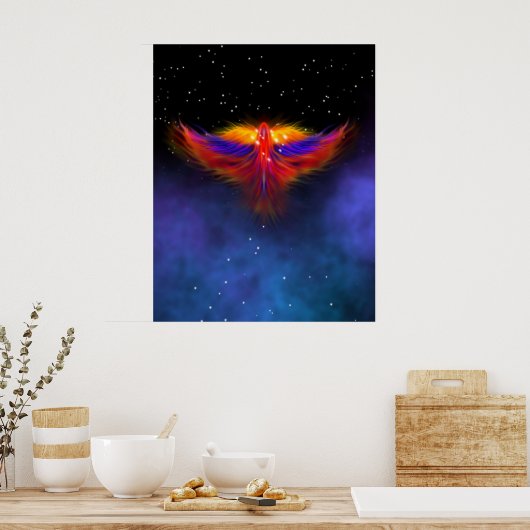 Poster Phoenix Nebula (Cuisine)