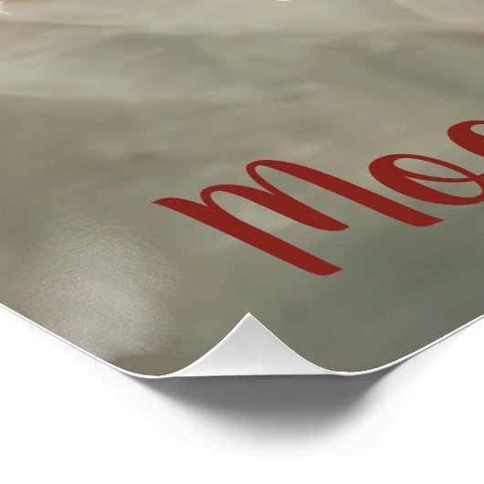 Poster Phoenix oiseau bébé dormir sur la Lune (Coin)