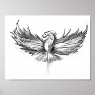 Poster Phoenix Rising - 8 x 6