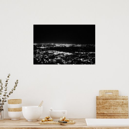 Poster Phoenix Skyline (Cuisine)