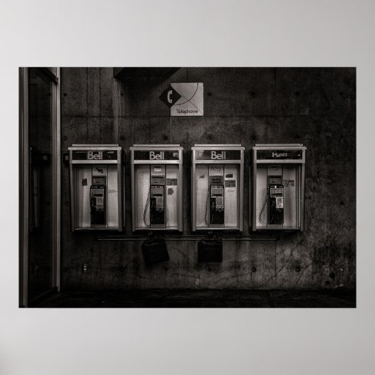 Poster Phone Booth No 34 (Devant)