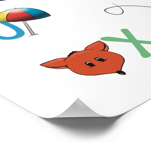 Poster phonique Alphabet (Coin)