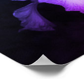 Poster Phoque de Purple Iris (Coin)