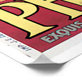 Poster Phoscao Vintage Chocolat Boisson Ad Art (Coin)