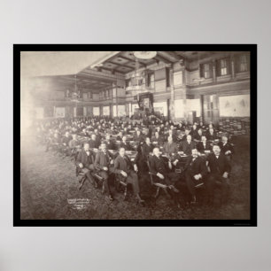 Poster Photo 1901 de reps de Chambre du Minnesota