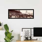 Poster Photo 1902 de Horse Racing (Bureau à domicile)