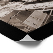 Poster Photo 1904 de l'Université de Chicago (Coin)