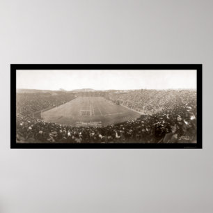 Poster Photo 1905 de jeu de Princeton Yale