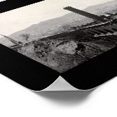 Poster Photo 1906 de SF - Dommages causés par le tremblem (Coin)