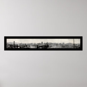 Poster Photo 1906 de SF - Dommages causés par le tremblem