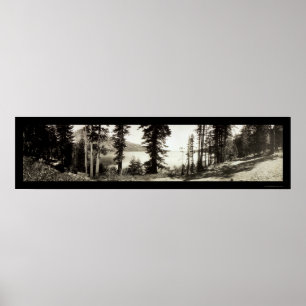 Poster Photo 1906 du lac Leaf