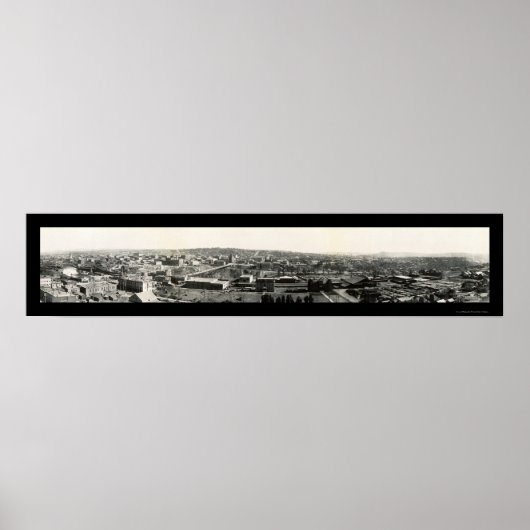 Poster Photo 1908 de Spokane Washington (Devant)