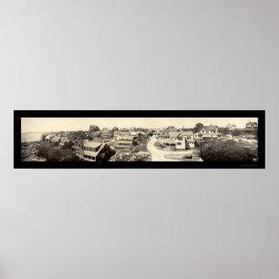 Poster Photo 1908 d'Oceanview Marblehead