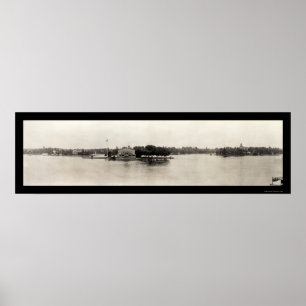 Poster Photo 1909 de mille îles, New York