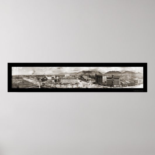 Poster Photo 1909 de Salt Lake City UT (Devant)