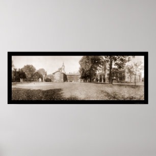 Poster Photo 1909 d'Université de Princeton