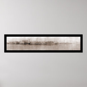 Poster Photo 1910 de Charlestown Boston