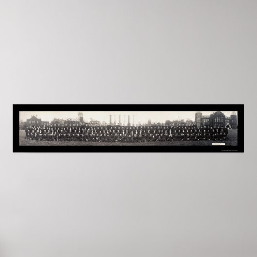 Poster Photo 1910 de l'Université du Missouri (Devant)