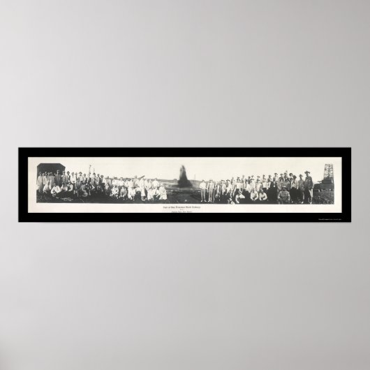 Poster Photo 1910 du stock Exchange Gusher (Devant)