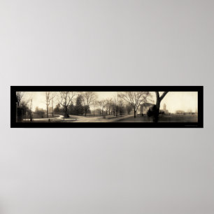 Poster Photo 1910 d'université de Purdue