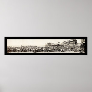 Poster Photo 1911 de club de moto de Los Angeles