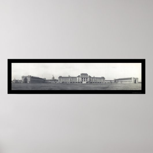 Poster Photo 1911 de l'Académie navale d'Annapolis (Devant)