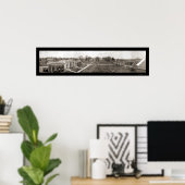 Poster Photo 1911 de l'Université de Virginie (Bureau à domicile)