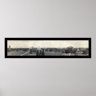 Poster Photo 1911 du campus de l'État de l'Iowa Ames