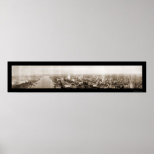 Poster Photo 1912 de la Géorgie de la savane