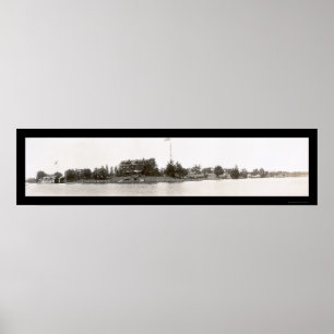 Poster Photo 1912 de Mille Îles NY