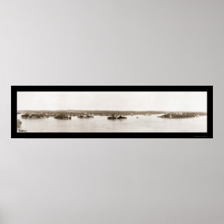 Poster Photo 1912 de Mille Îles NY