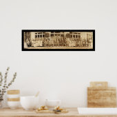 Poster Photo 1913 de la Convention du ministre des Postes (Cuisine)