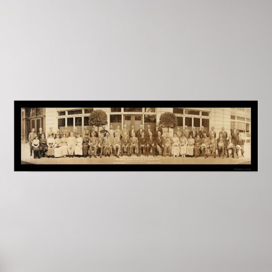 Poster Photo 1913 de la Convention du ministre des Postes (Devant)