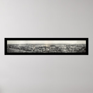 Poster Photo 1915 d'Abingdon Virgina