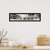 Poster Photo 1916 du conducteur de course de Cincinnati (Cuisine)