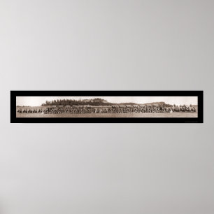 Poster Photo 1917 d'ambulance de moto