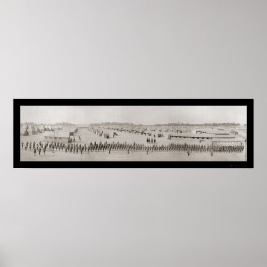 Poster Photo 1918 de la police militaire (Devant)