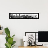 Poster Photo 1921 du parc MI de Détroit (Bureau à domicile)