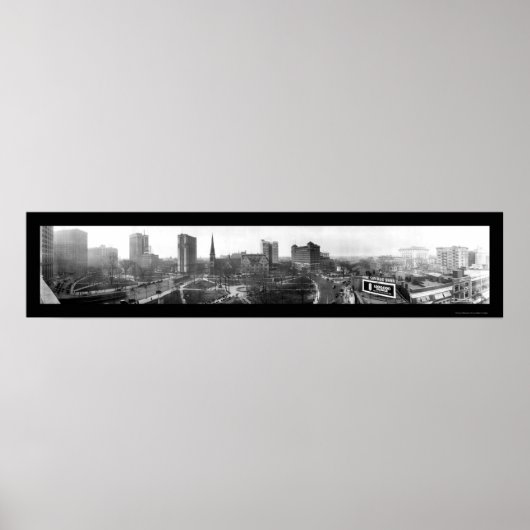 Poster Photo 1921 du parc MI de Détroit (Devant)