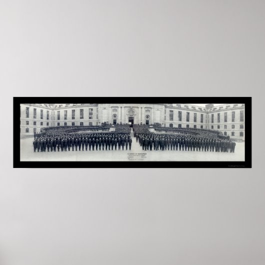 Poster Photo 1922 des Midnavals de l'Académie navale (Devant)