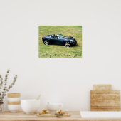 Poster Photo 2007 Deep Blue Pontiac Solstice GXP (Cuisine)