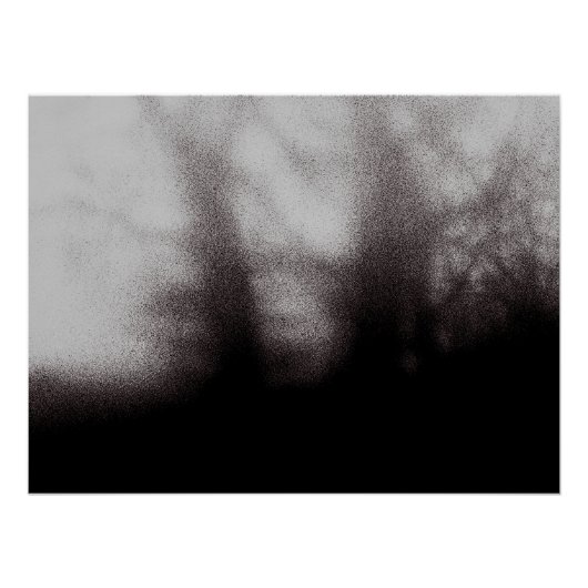 Poster Photo abstrait d'arbres (Devant)