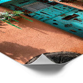 Poster Photo Adobe House Taos Nouveau-Mexique (Coin)