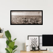 Poster Photo aérienne de San Francisco 1908 (Bureau à domicile)