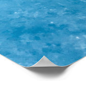 Poster Photo aérienne du plan d'eau (Coin)