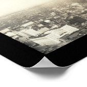 Poster Photo aérienne Washington DC 1912 (Coin)